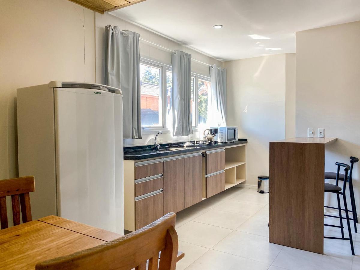 Apartamento A 500M Da Rua Coberta - 1 Suite - Para 4 Pessoas Gramado Kültér fotó